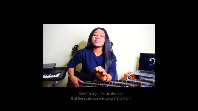 The Difference Between A Scale And A Key (Bass lesson) смотреть онлайн