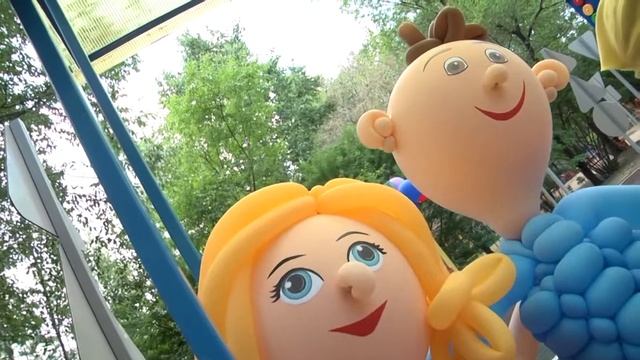 На территории детсада в Благовещенске появилась площадка для изучения ПДД