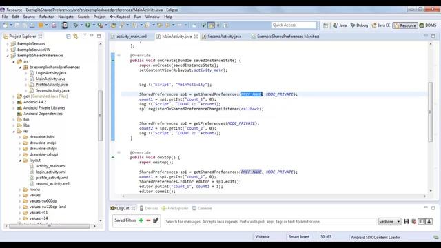 SharedPreferences no Android, Entendendo e Utilizando смотреть онлайн