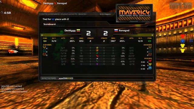 Quake Live: Xenogod (POV) vs. Daddygg - Blood Run - First game in 2021 смотреть онлайн