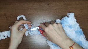 Делаем сами ШАРФ из ПРЯЖИ без спиц ?? Ализе пуффи | KNIT a SCARF from Alize Puffy ??