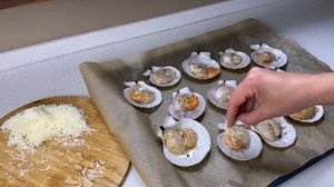 Гребешки в духовке. Вкусный и полезный рецепт. Готовим вместе. Вот Это Кухня!