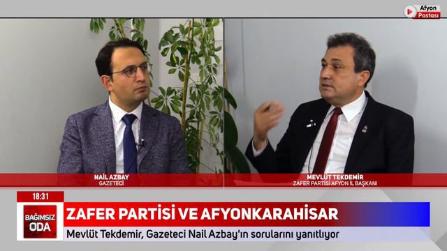 Zafer Partili Mevlüt Tekdemir ile özel yayın - Bağımsız Oda смотреть онлайн