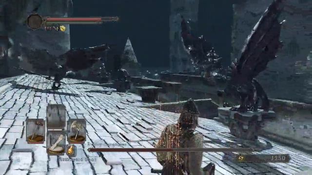 Dark Souls 2 (Xbox one) Belfry Gargoyle (solo) how to beat him смотреть онлайн