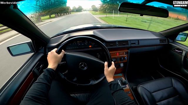 1991 Mercedes Benz W124 300E 4Matic - pov test drive смотреть онлайн