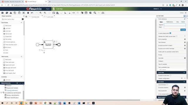 10 - Flowable Hands On | Create BPMN Model | Create Form Model | EducationTatva смотреть онлайн