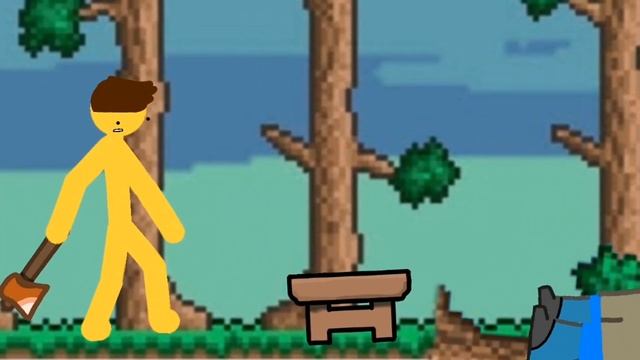 Баха Vs Террария •Серия 1 (сериал) || Рисуем мультфильмы 2 смотреть онлайн