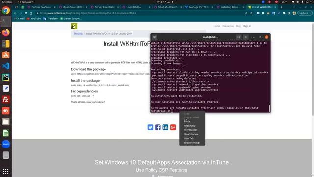 Odoo 16 installation Crash Tutorial on Ubuntu server смотреть онлайн