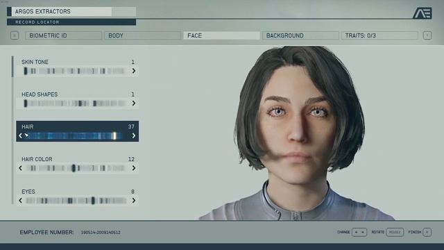 Starfield Female Character Creation