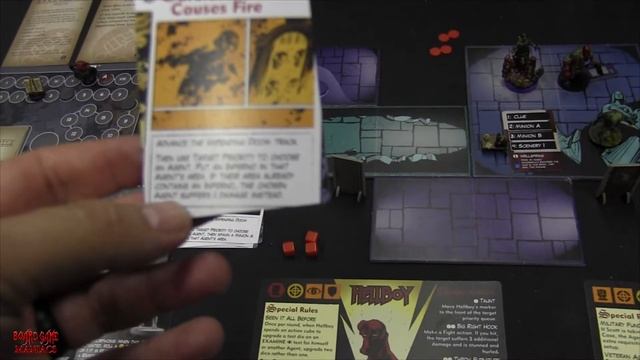 HellBoy The Board Game - Eviction Notice Solo Play - BoardGameManiacs смотреть онлайн