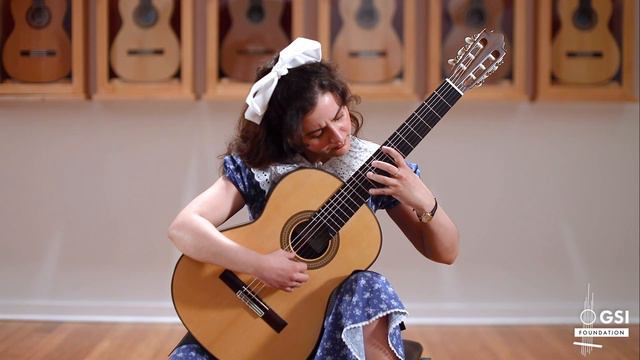 Agustín Barrios' "El Último Trémolo" by Rachel Ginebra on a Vicente Carrillo "India Estudio 640" смотреть онлайн