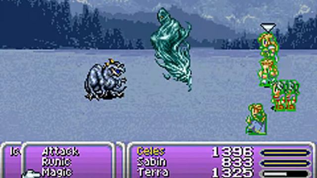 Final Fantasy VI Advance - Boss #25 - Ice Dragon смотреть онлайн