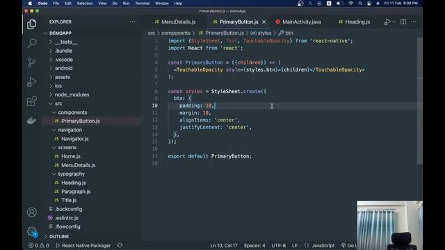 Working with React Native Food Delivery App in Ios смотреть онлайн