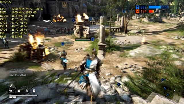 For Honor Closed Alpha On AMD Radeon R7 360 OC 2GB GDDR5 | 1080p | HIGH | FPS - TEST смотреть онлайн