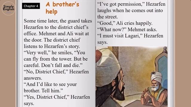 Listening practice stories for kids - The first flying man - Simple English #K12 смотреть онлайн