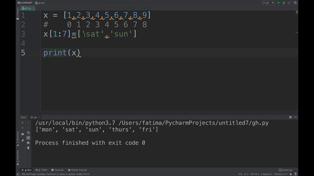Modify or Change a list in Python смотреть онлайн