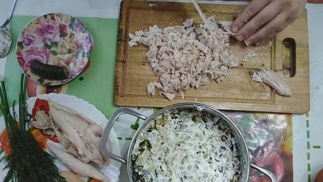 Салат "на лесной полянке" смотреть онлайн