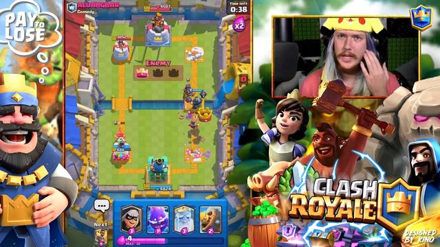 TOTO je NAJLEPŠÍ Queen Archer DECK! - Clash Royale смотреть онлайн