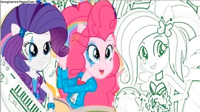 My Little Pony 💖 Equestria Girls💖 Coloring Pages Game #243🎨✨ 💖, ПОНИ Эквестрии Раскраска 🎨💖✨#243 смотреть онлайн