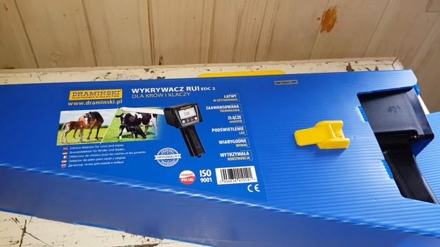 Обзор DRAMINSKI wykrywacz ryi EDC2 Детектор течки для коров и кобыл. смотреть онлайн