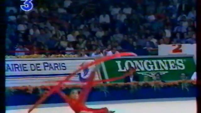 Yana BATYRSHINA (RUS) Ribbon - 1994 Paris Worlds EF