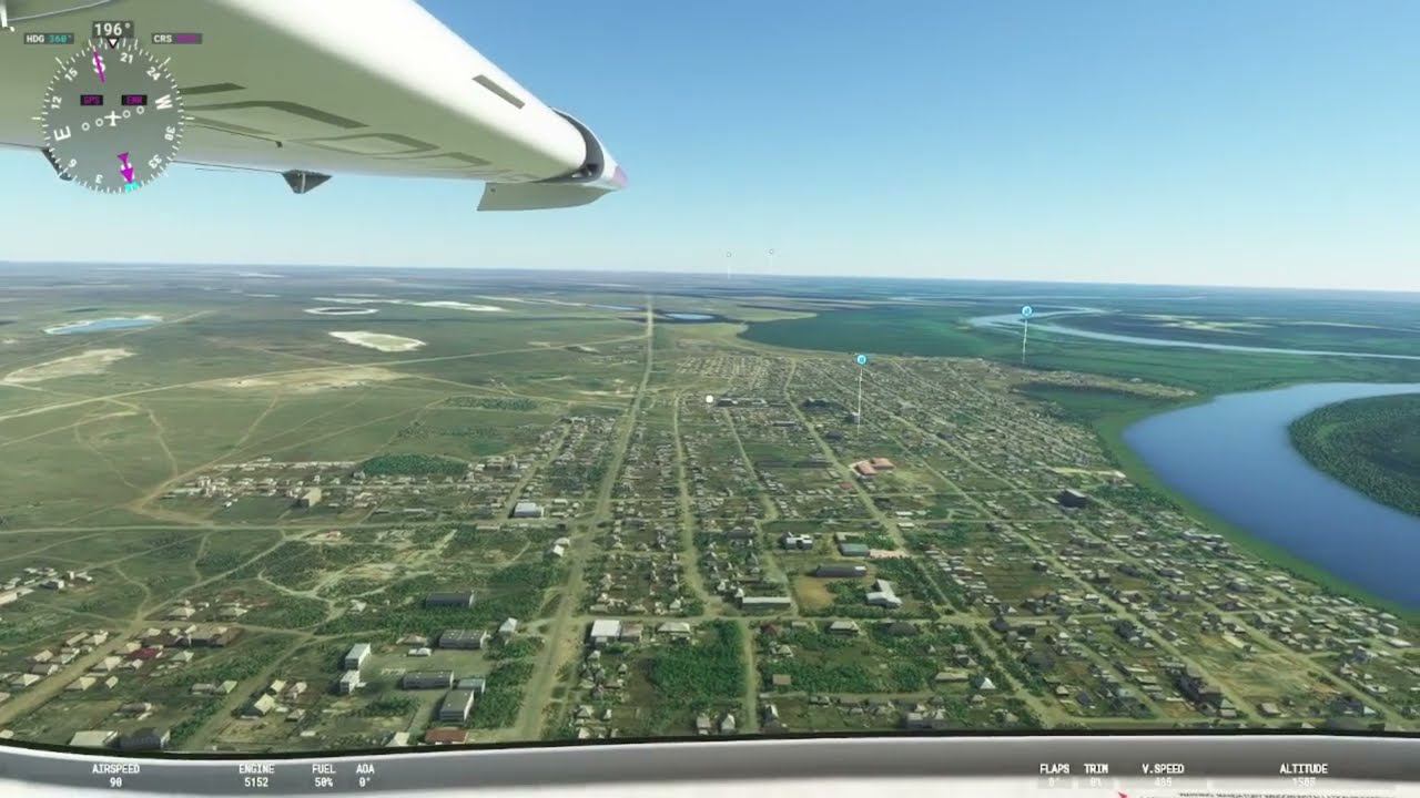 (PC) Microsoft Flight Simulator 2020 Казахстан Качыр, Кашыр (Теренколь) смотреть онлайн