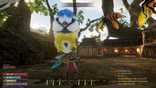 Smalland Survive the Wilds — Полет На Лазаревке — Как Избавиться От Хищной Птицы #20 смотреть онлайн