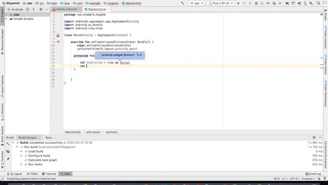 Build a Simple Android App with Kotlin Course Sinhala -Part 2- Episode 02 смотреть онлайн