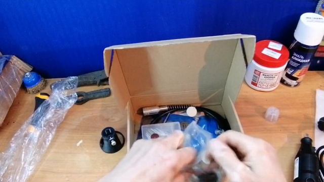 Бормашина. Посылка из Китая. Распаковка. || Boron machine. Unpacking a parcel from China смотреть онлайн