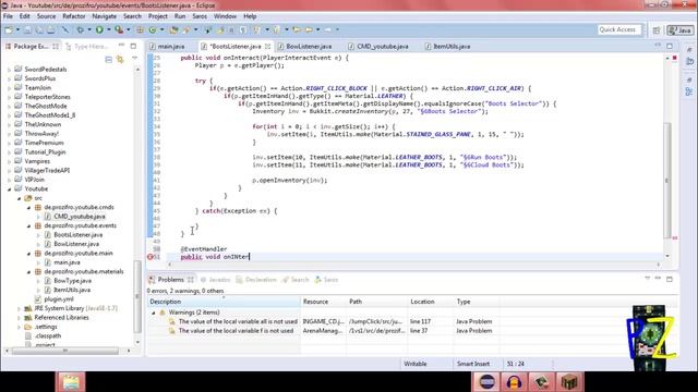 [#013] Bukkit Plugin programmieren | Boots [HD] смотреть онлайн