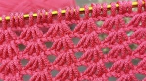 Wow ? Невероятно красивый узор крючком #вязание #веселыепетельки #вязаниекрючком #рукоделие