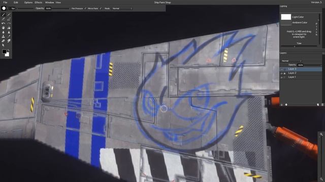 Rebel Galaxy Outlaw Ship Painting Tool смотреть онлайн