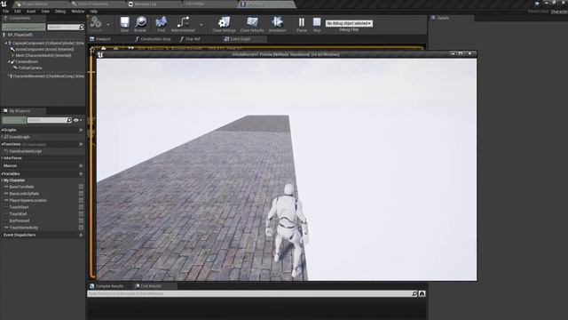 Unreal Engine 4 Beginner's Tutorial || Infinite Runner Part - 3|| Mobile Touch Inputs смотреть онлайн