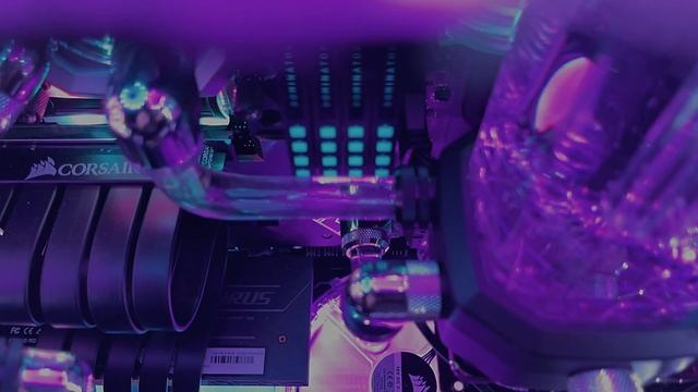 Corsair Crystal 680X Custom Water cooled / RTX 3090 / i910900k / Hydro X Build ~ First time смотреть онлайн