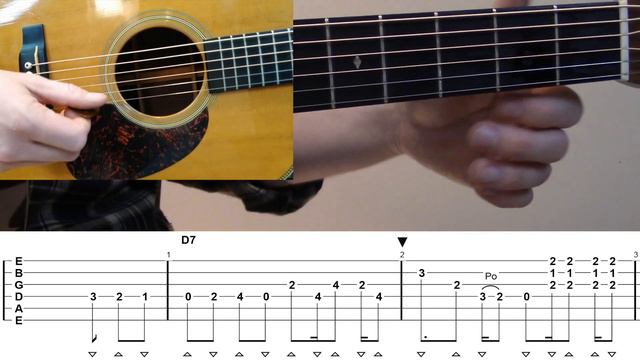 “Sweet Georgia Brown” | Jazz Standard – Doc Watson Intermediate Guitar Lesson With TAB