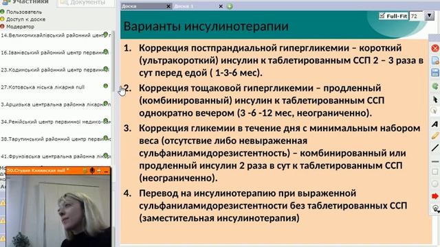 Русских Лилия Валериевна Врач эндокринолог ООЭД - 3 марта 2015 (доска) смотреть онлайн