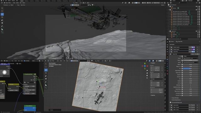 Create Alien Planet in Blender, Epic Concept ART! смотреть онлайн