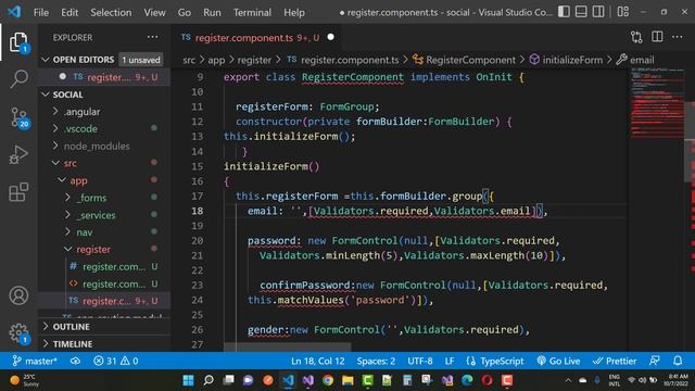 Angular Tutorial for Beginners 50: FormBuilder in Hindi смотреть онлайн