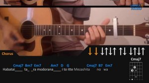 Naruto: Shippuuden OP 3 - Blue Bird | Acoustic Guitar Lesson [Tutorial + TAB + CHORDS]
