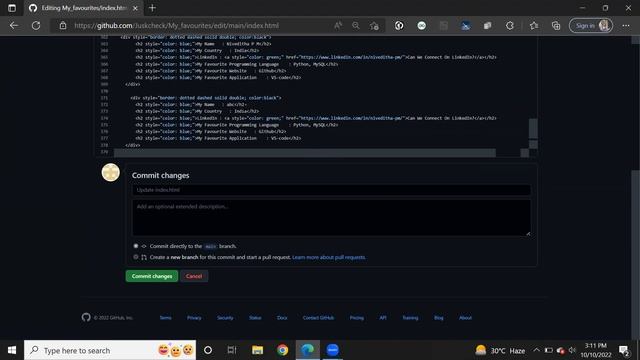 Make your First valid pull request for hacktoberfest2022 смотреть онлайн