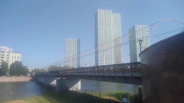 Пляж, Нур-Султан (Целиноград), конец мая 2022, Beach, Nur-Sultan (Tselinograd), end of May 2022 смотреть онлайн