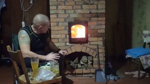 печка своими руками в частном доме!
