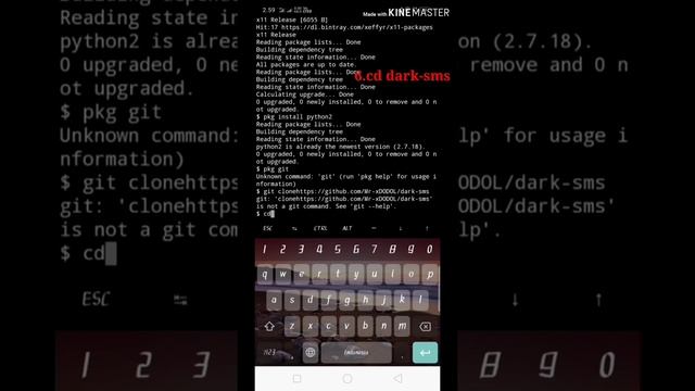 Termux ( sms teman tanpa di ketahui).work 100%. .. mudah dan simpel смотреть онлайн