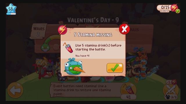 Angry Birds Epic RPG - Angry Birds Valentine's Day 2 смотреть онлайн