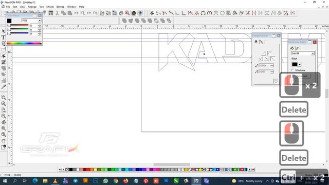 FlexiSIGN PRO Bus & Van Name Alter tutorials part-1 смотреть онлайн