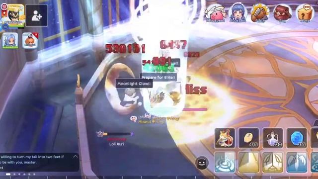 Ragnarok Mobile Oracle Nightmare 2 man party run смотреть онлайн
