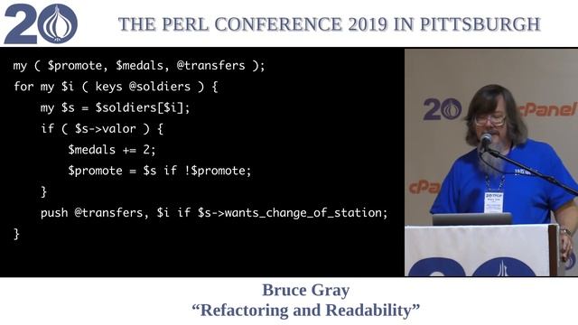 Bruce Gray - "Refactoring and Readability" смотреть онлайн