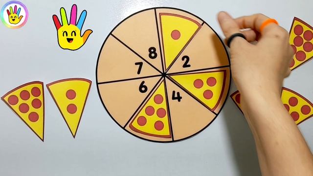 Jogo Da Pizza - Aprendendo A Contar