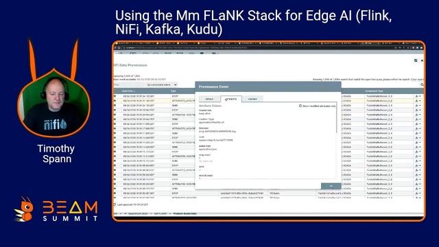 Using the Mm FLaNK Stack for Edge AI (Flink, NiFi, Kafka, Kudu) смотреть онлайн
