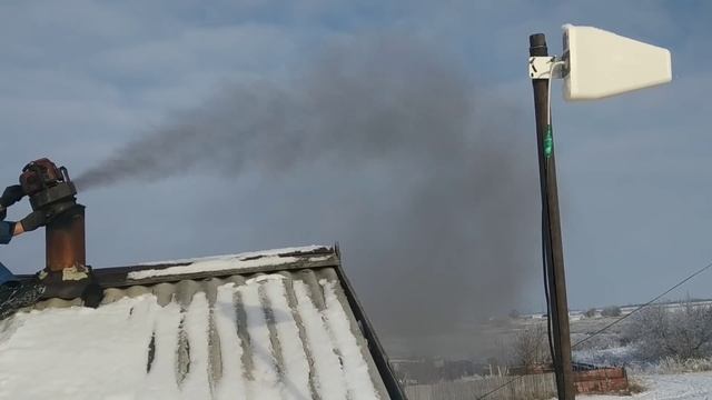 Чистка дымохода смотреть онлайн